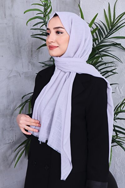 Golden Rose Solid Color Flamed Shawl