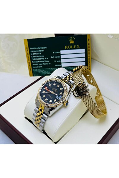 Rolex اطقم رولكس نسائي فصوص معا اسوار رولكس