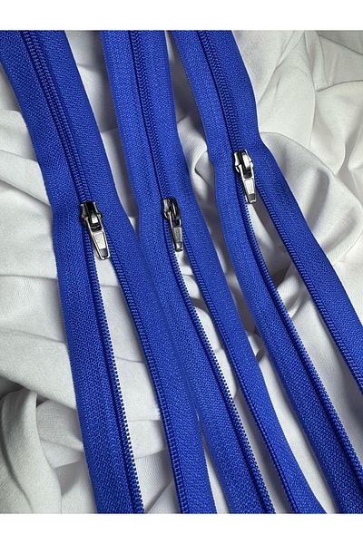 BRAVE TEKSTİL ÜRÜNLERİ Type10 zipper blue 5 pieces 73cm