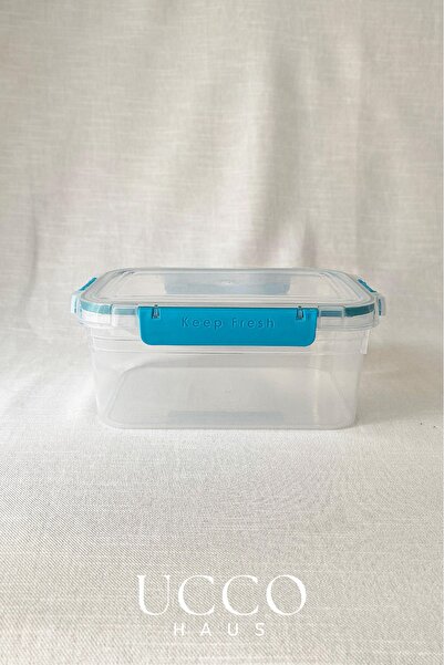 UCCO 3-Piece Lockable Leakproof Storage Container – 375-900-1700 ml with Gasket Microwave and Dishwasher Compatible