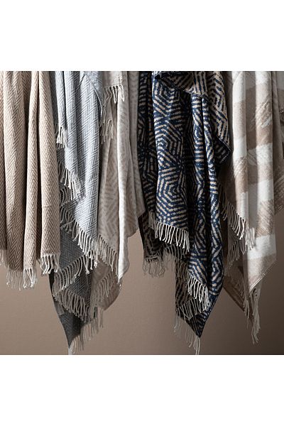 Mudo Home Etna Scotch Blanket Gray 200X220Cm