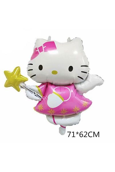 Choice Other 1pcs Cute Cartoon Kitty Cat Balloons Set First 5th 6th Birthday Decoration Baby Shower Globos