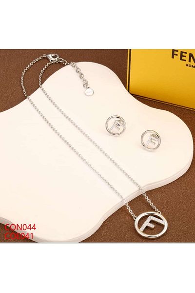 Fendi Fendi two-piece set, necklace and earrings
