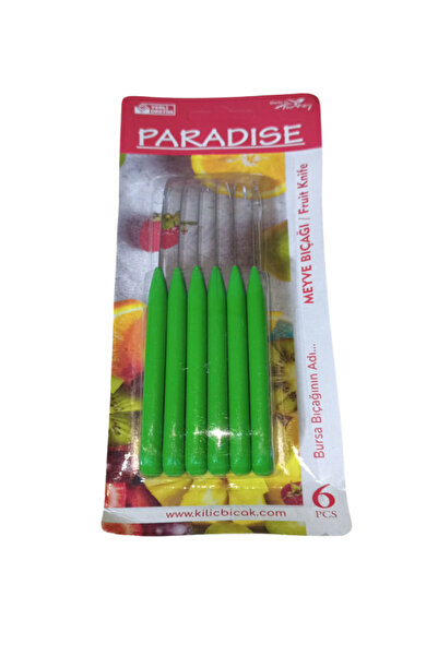 Genel Markalar Paradise Meyve Bıçağı 6'lı Set
