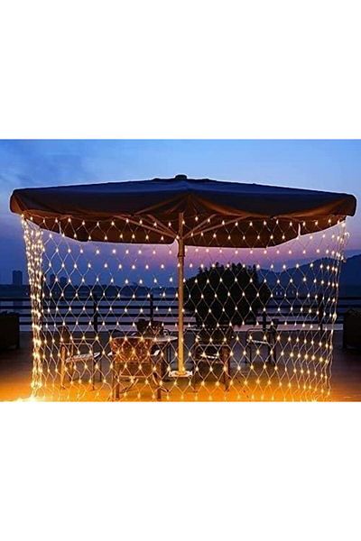Goishtrie Joybuy Curtain String Lights 2x2m with 8 Lighting Modes for Bedroom, Living Room, Balcony, Weddings,