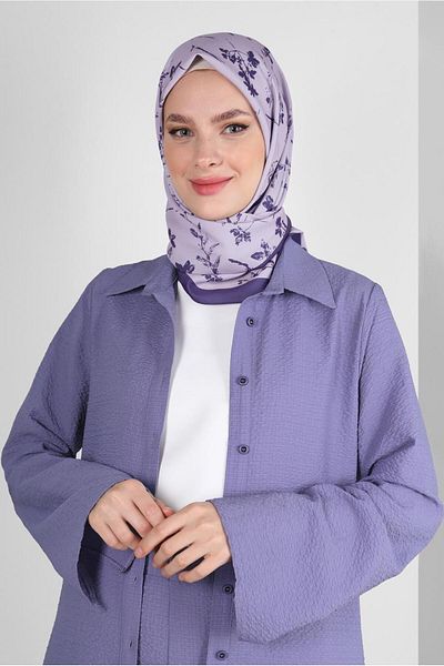 Alvina Φουλάρι ALVİNA ΜΕ ΣΧΕΔΙΟ ΛΟΥΛΟΥΔΙΩΝ 8230