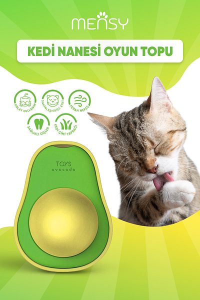 Happy Cat Mensy Catnip Play Ball Catnip