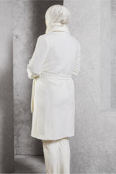 Alvina Поясний пальто з деталями 90558