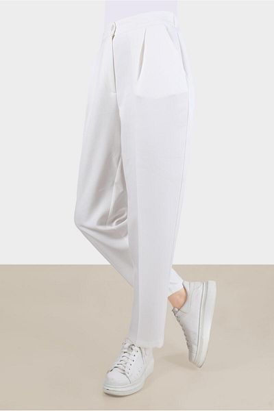 Alvina 70363 Model Pleat Detailed Trousers