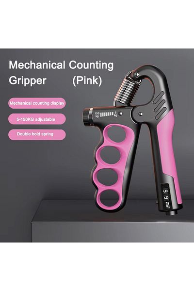 Choice Mechanical Pink 5-60/100/150kg Grip Strength Gym Wrist Expander Hand Strengthener Adjustable Muscle