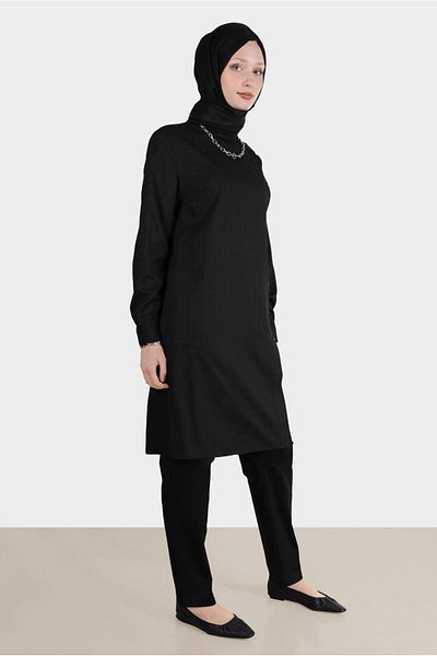Alvina 42746 Μοντέλο τουνίκ με μοτίβο Houndstooth