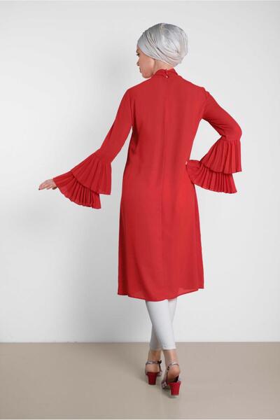 Alvina Salaş Tunic with Pleated Sleeve 4285
