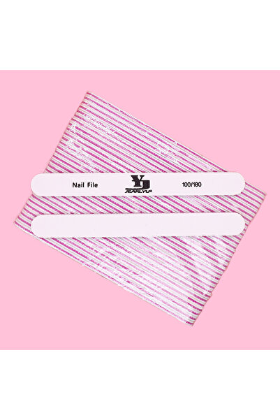 Choice 25 قطعة من مبرد الأظافر الأبيض ZX100-180، 5/25 قطعة/المجموعة، مزيج الأ...