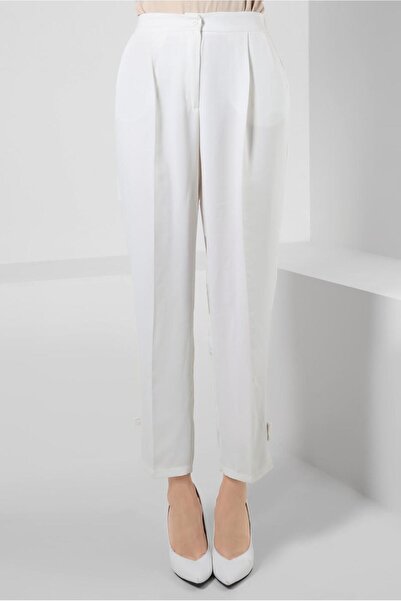 Alvina BOW DETAIL CARROT CUT TROUSERS 70519