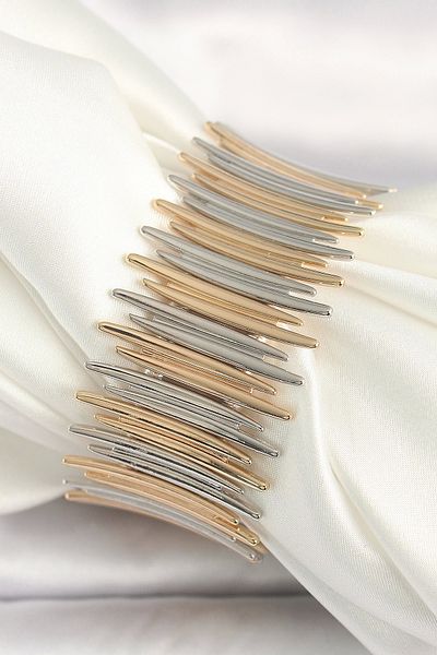 Clariss Brass Mix Color Elasticity Vip Series Women's Bracelet