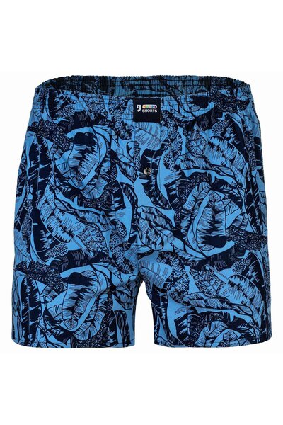 Happy Shorts Herren Web-Boxershorts - American Boxershorts