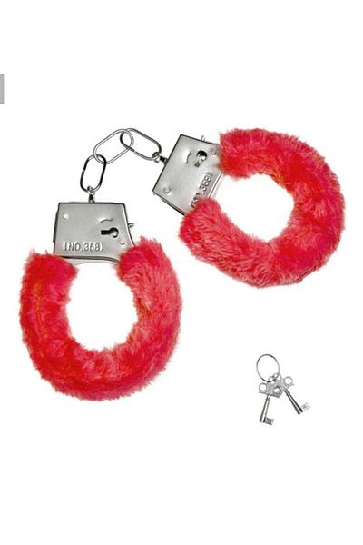 Generic Metal Handcuffs with Keys and Police Costume Accessories 4.4"