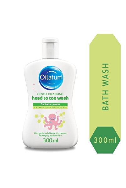 Oilatum منظف لطيف للأطفال من الرأس إلى القدمين 300 مل