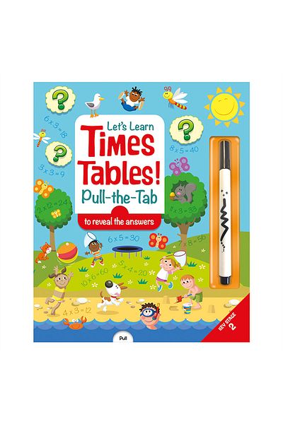 Imagine That Lets Learn Times Tables - Pull The Tabs