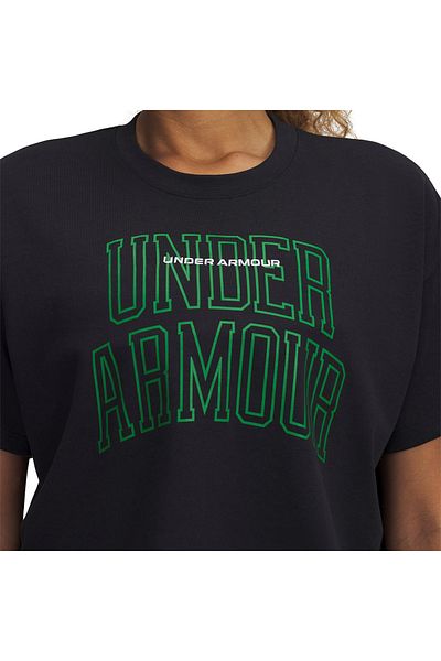 Under Armour Γυναικείο μπλουζάκι με στρογγυλή λαιμόκοψη Varsity Mix Heavyweight Crop