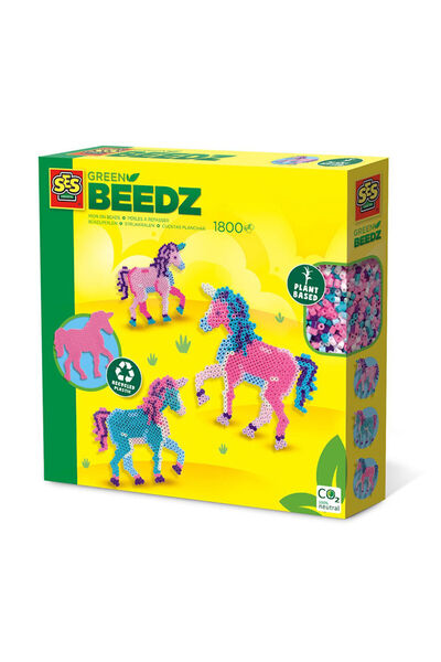SES Creative Green Beedz - حبات الكي البيئية - يونيكورن
