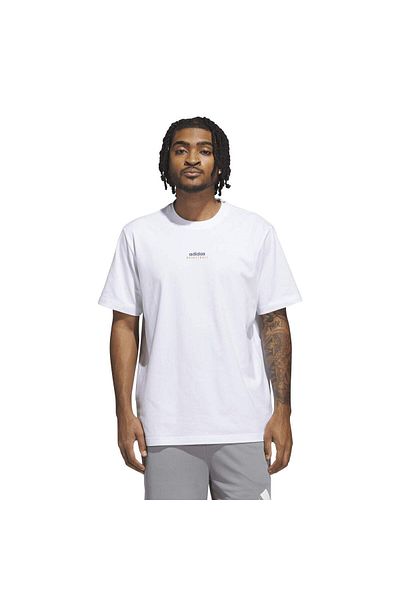 adidas Sum Ab T Ανδρικό μπλουζάκι με λευκό στρογγυλό γιακά