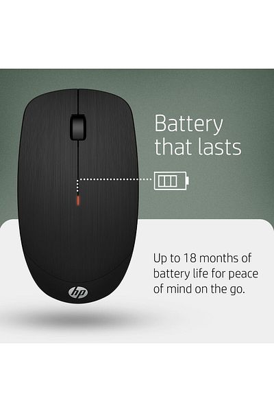 HP Wireless Mouse X200 - Black