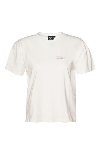 hummel Boel Women's White Round Neck T-Shirt