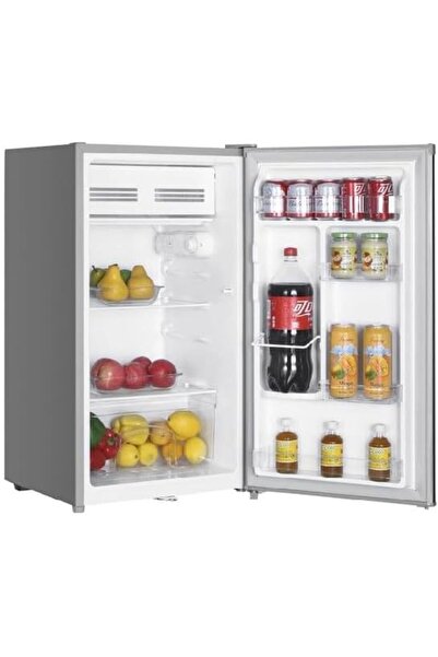 HAAM ثلاجة باب واحد، 3.1 قدم، فضي - HM120SRF-O23