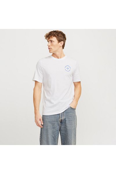 Jack & Jones Jjsımon 100% βαμβακερό μπλουζάκι με λογότυπο ανδρικό μπλουζάκι 12269280