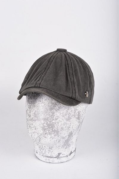 mercantoptan 100% Washed Cotton Summer Model British 8 Piece Cap Hat
