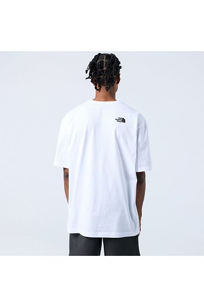 THE NORTH FACE Ανδρικό μπλουζάκι M S/s Essential Nf0a87nrfn41 Λευκό