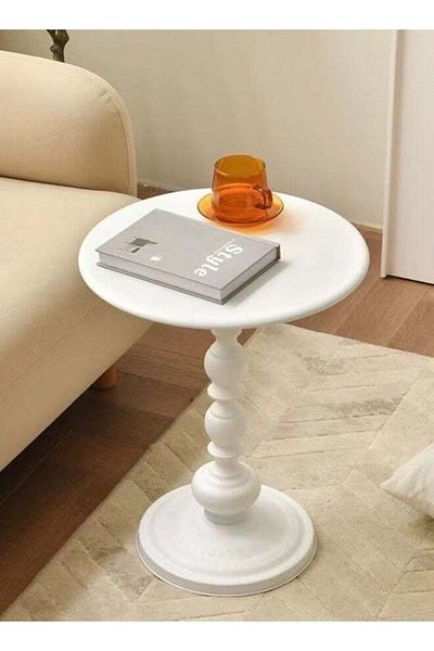 LESHP Nordic Sofa Side Cabinet Living Room Home Small Coffee Table