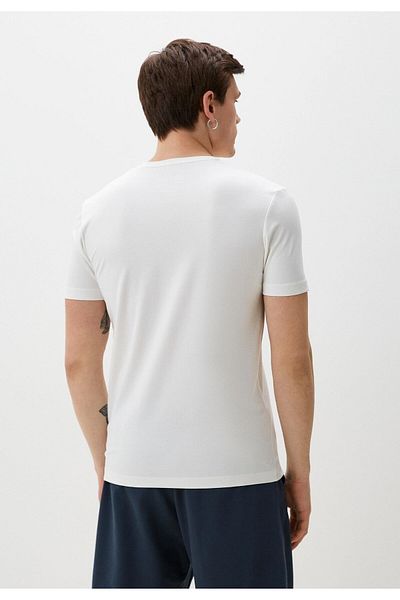 Ncs Jeans Men's T-Shirt Crew Neck White Slim Fit T-Shirt Ncs Jeans 1266