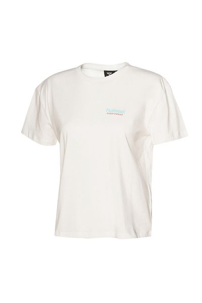 hummel Boel Women's White Round Neck T-Shirt