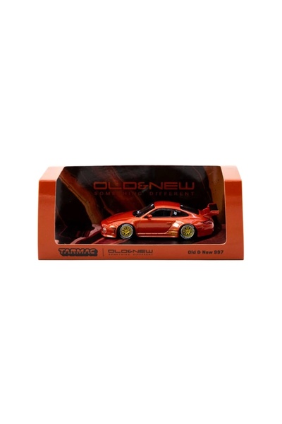 Tarmac Works 1/64 Old & New 997 Red Metallic