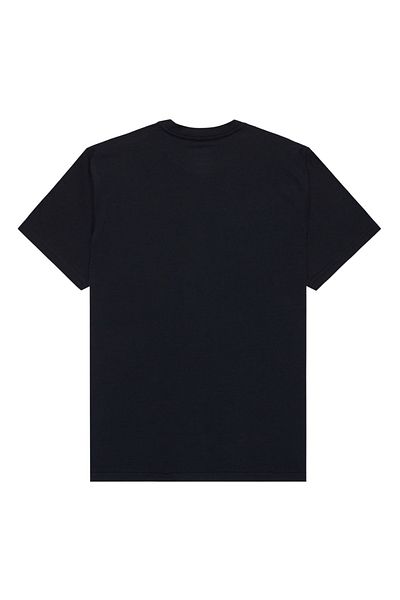 Quiksilver Ev Comp Logo Men's Black Round Neck T-Shirt
