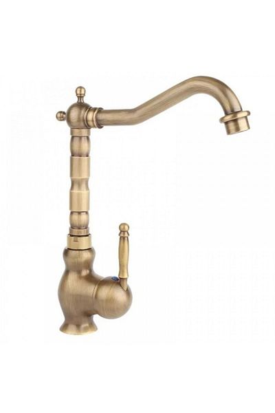 Smack Baterie Lavoar Inalta Bronz Antichizat 1729