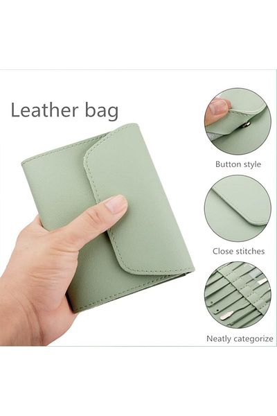 fulina 16Pcs Manicure Set,High Quality Stainless Steel,with Luxurious Travel Leather Case,for Thick Nails
