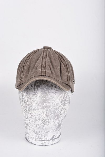 mercantoptan 100% Washed Cotton Summer Model British 8 Piece Cap Hat