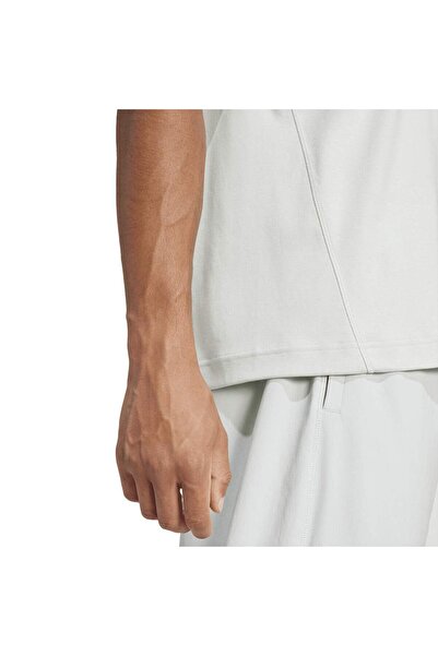 adidas Ανδρικό μπλουζάκι Ce Upf σε γκρι στρογγυλή λαιμόκοψη