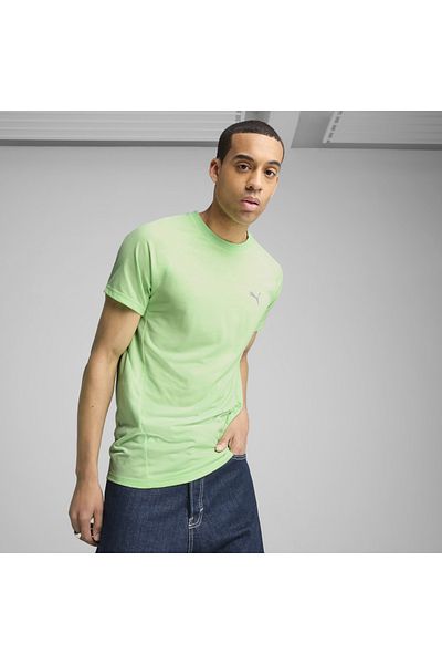Puma Тениска EVOSTRIPE Tee Sarı Erkek Kısa Kol