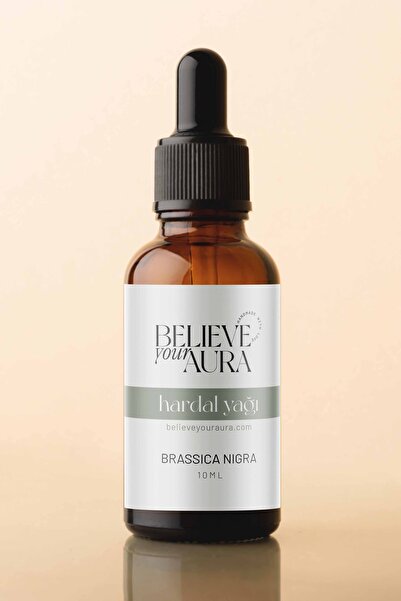 Believe Your Aura Hardal Yağı - %100 Saf ve Doğal Cilt ve Saç Bakım ve Masaj ...