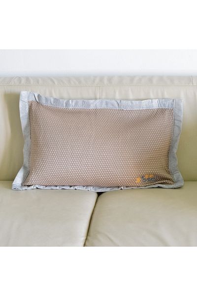 Naimeed Company Tea leaf pillow, Naimeed D4928, Brown