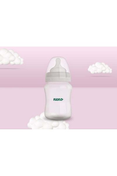 Neno Biberon 150 ml Cu Tetină Din Silicon, Anticolici, Flux Lent
