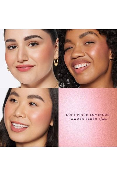 Rare Beauty Soft Pinch Luminous Powder Blush – Hope - Nude Mauve 2.8g