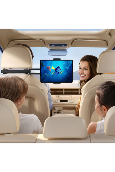 REDz Accessories Επεκτεινόμενη βάση προσκέφαλου, Joyroom JR-ZS369, Τηλέφωνο/Tablet, Ρυθμιζόμενη και περιστρεφόμενη, Μαύρο