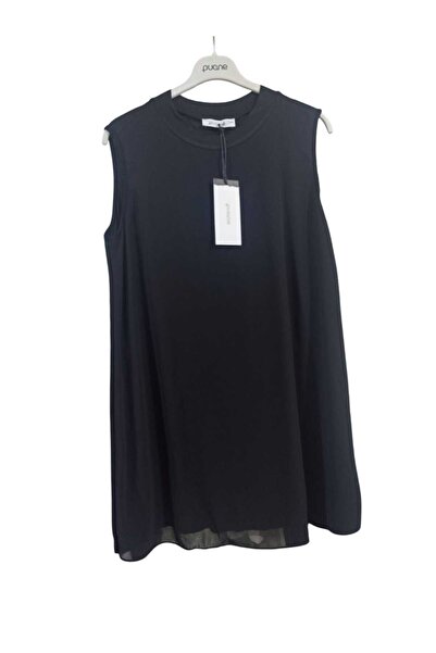 Puane Women's Front Chiffon Detailed Sleeveless Tunic Underwear