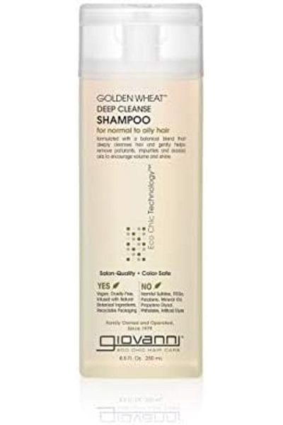 Giovanni Golden Wheat Deep Cleansing Shampoo 8.5 Oz