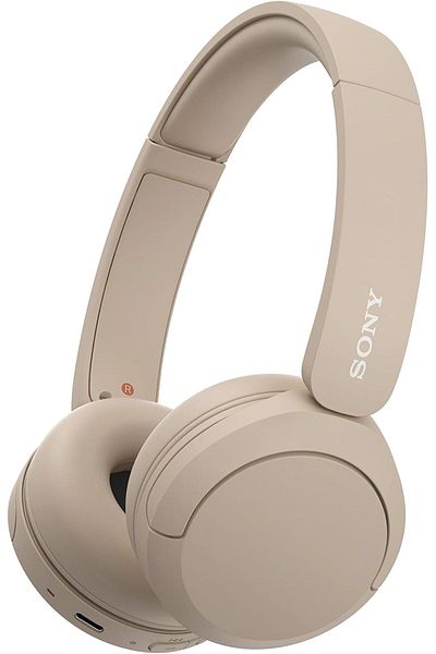 Sony WH-CH520 Wireless Bluetooth Headphones-up to50Hours Battery Life,Quick Charge,On-ear style